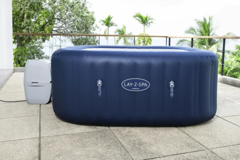 Vrtna Hidromasažna Kada Hawaii Lay Z Spa Airjet Bestway Za 6 Osoba + Filter + Navlaka + Chemconnect 3