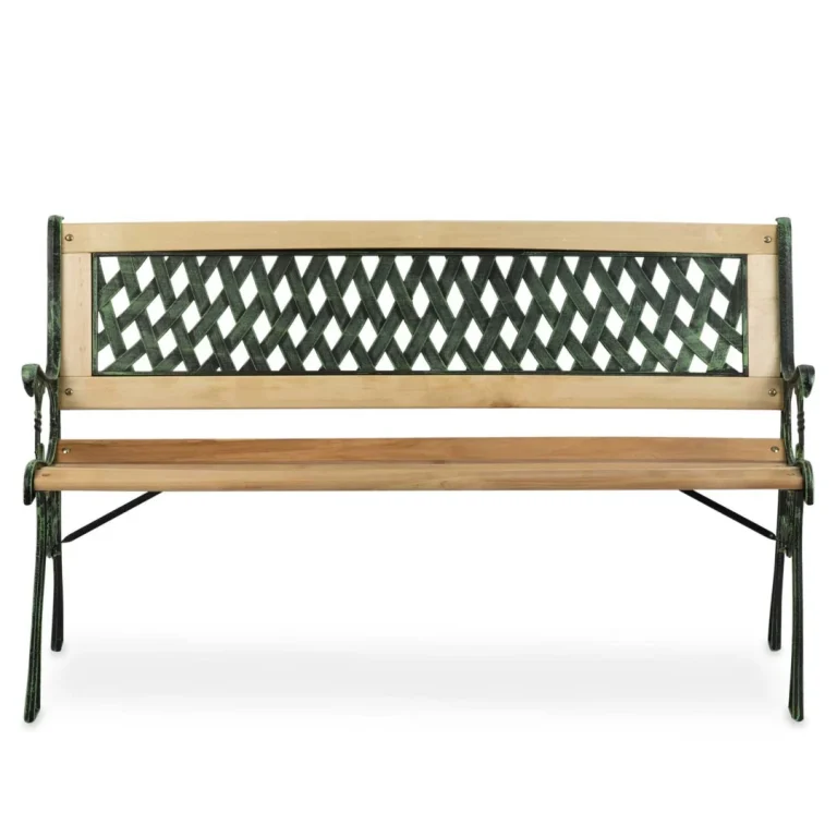 Vrtna Klupa S Naslonom 124 X 74 X 43 Cm Sofa Fusio 4