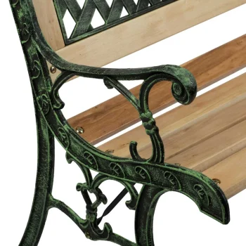 Vrtna Klupa S Naslonom 124 X 74 X 43 Cm Sofa Fusio 5