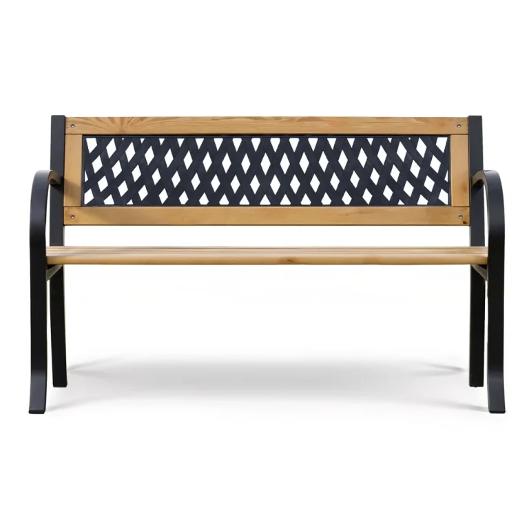 Vrtna Klupa S Naslonom 125 X 77 X 49 Cm Elion Sofa 3