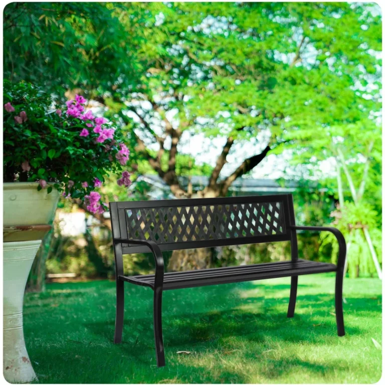 Vrtna Klupa S Naslonom 125 X 77 X 49 Cm Sofa Clover 2