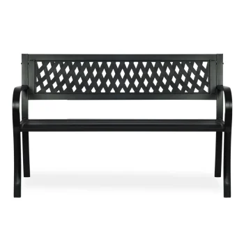 Vrtna Klupa S Naslonom 125 X 77 X 49 Cm Sofa Clover 5