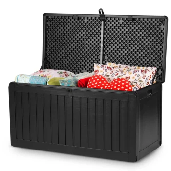 Vrtna Kutija 109 × 51 × 55 Cm 270 L Crna 12