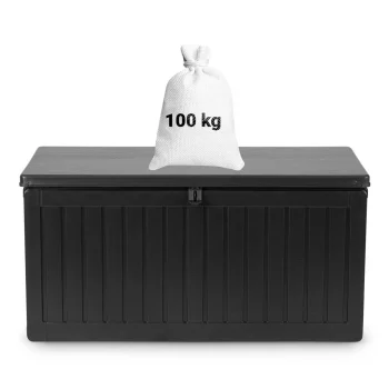 Vrtna Kutija 109 × 51 × 55 Cm 270 L Crna 15