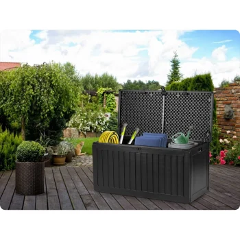 Vrtna Kutija 109 × 51 × 55 Cm 270 L Crna 3