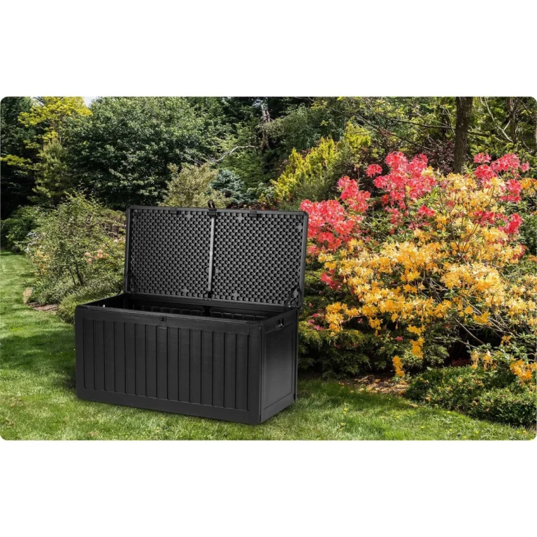 Vrtna Kutija 109 × 51 × 55 Cm 270 L Crna 7