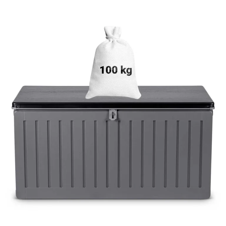 Vrtna Kutija 109 × 51 × 55 Cm 270 L Siva 15