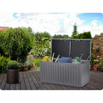 Vrtna Kutija 109 × 51 × 55 Cm 270 L Siva 3