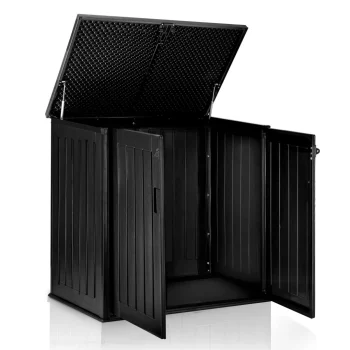 Vrtna Kutija 116 × 112,5 × 71 Cm 775 L Crna 5