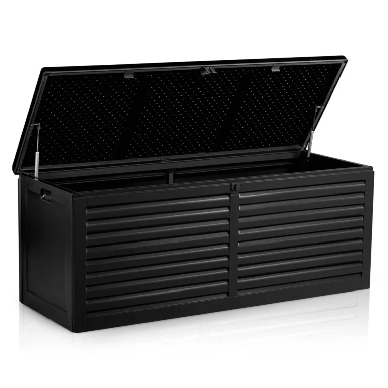 Vrtna Kutija 143,5 × 57 × 53,5 Cm 390 L Crna 2