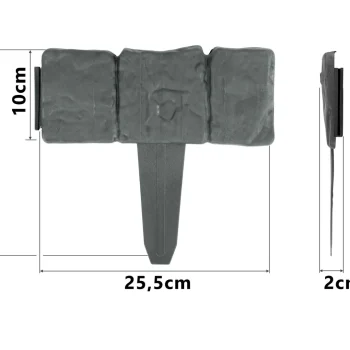 Vrtna Palisadna Ograda Plonos 250 Cm Pl 962 6