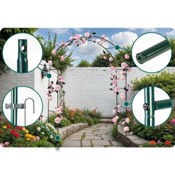 Vrtna Pergola Luk 240 Cm Plonos Pl 990, Zelena 7