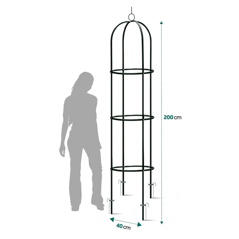 Vrtna Pergola Stup 200 Cm Plonos Pl 992, Crvena, Var. 499201 4