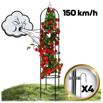 Vrtna Pergola Stup 200 Cm Plonos Pl 992, Crvena, Var. 499201 9