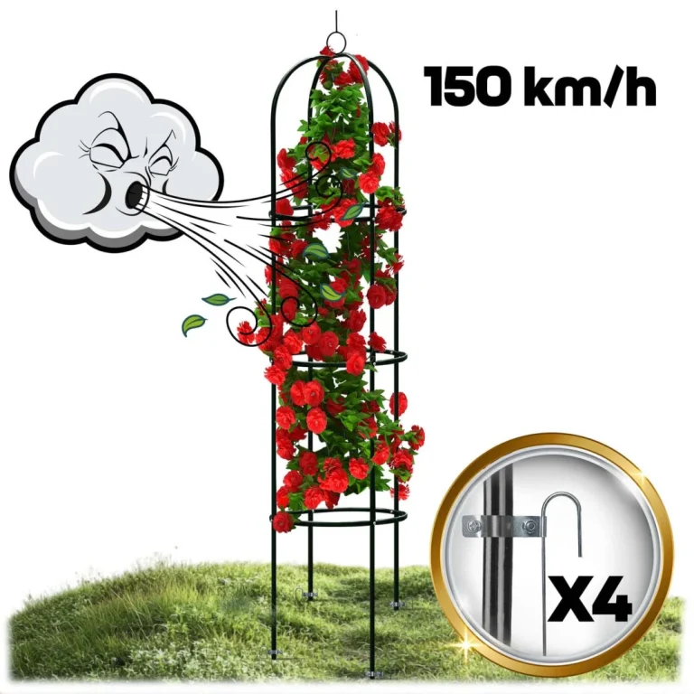 Vrtna Pergola Stup 200 Cm Plonos Pl 992, Crvena, Var. 499201 9
