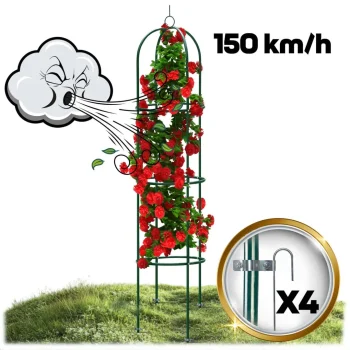 Vrtna Pergola Stup 200 Cm Plonos Pl 992, Crvena 11