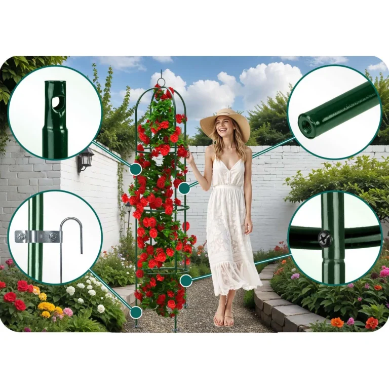 Vrtna Pergola Stup 200 Cm Plonos Pl 992, Crvena 9