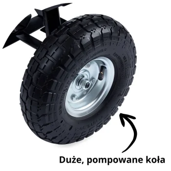 Vrtna Transportna Kolica, Odvojiva Nagibna Pladanj, Zelena, 120 Kg 11