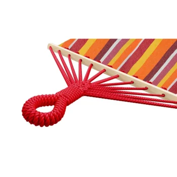 Vrtna Viseća Mreža 220 X 160 Cm Bahama Double, Za 2 Osobe, Crvena 6