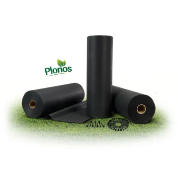 Vrtni Agrotekstil 1 M X 50 M + 50 Plonos Iglica Crni 10