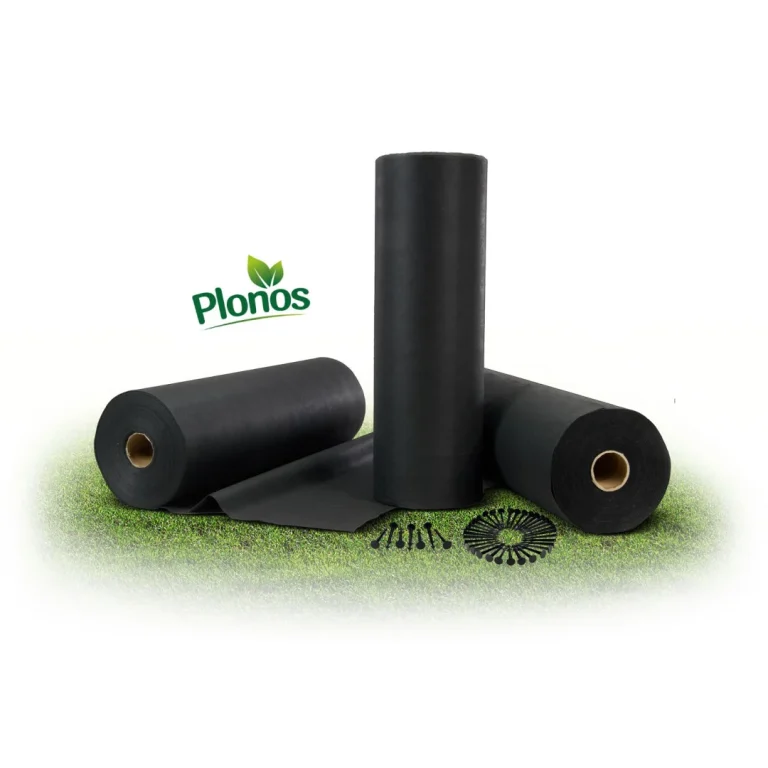 Vrtni Agrotekstil 1 M X 50 M + 50 Plonos Iglica Crni 10