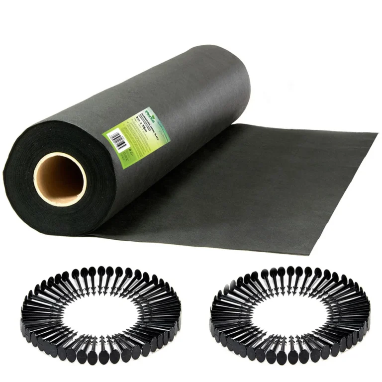 Vrtni Agrotekstil 1 M X 75 M + 50 Plonos Iglica Crni 1