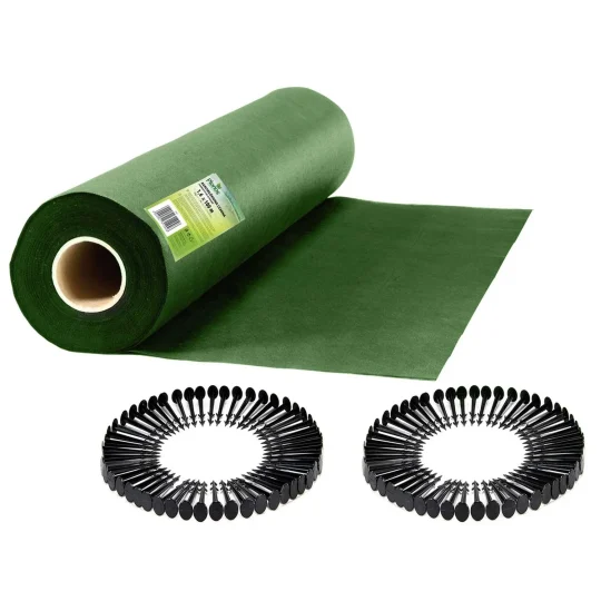 Vrtni Agrotekstil 1,6 M X 100 M + 100 Plonos Iglica Zeleni (490200) 1