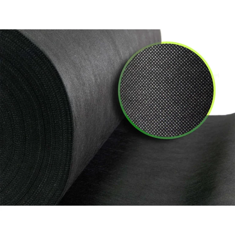 Vrtni Agrotekstil 1,6 M X 100 M 90 G/m2 + 100 Plonos Iglica (netkani) Crni 6