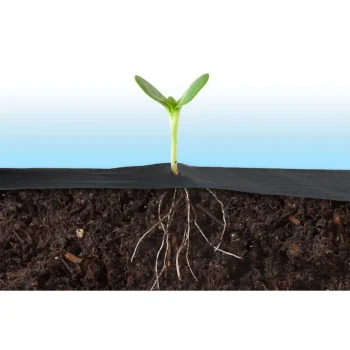 Vrtni Agrotekstil 1,6 M X 100 M 90 G/m2 + 100 Plonos Iglica (netkani) Crni 7