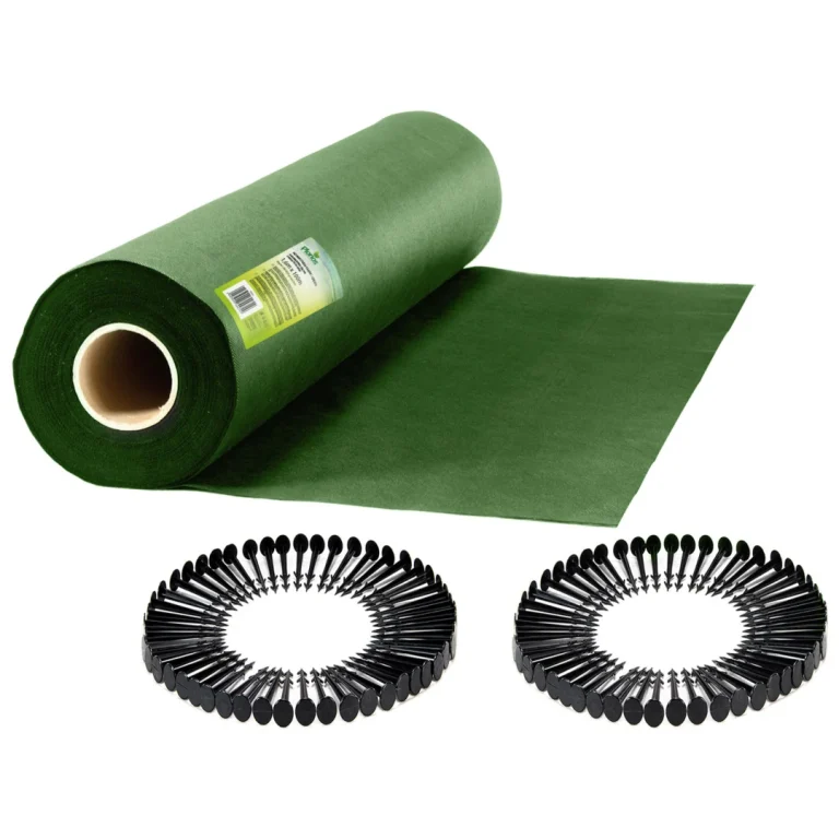 Vrtni Agrotekstil 1,6 M X 100 M 90 G/m2 + 100 Plonos Iglica Zeleni 2