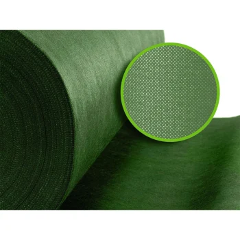 Vrtni Agrotekstil 1,6 M X 100 M 90 G/m2 + 100 Plonos Iglica Zeleni 6