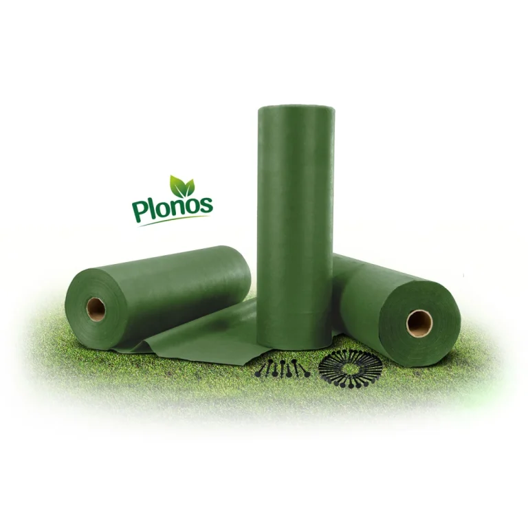 Vrtni Agrotekstil 1,6 M X 50 M 70 G/m2 + 100 Plonos Iglica Zeleni 12