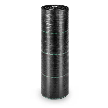Vrtni Agrotekstil 1,6 M X 50 M 70 G/m2 + 50 Plonos Iglica Crni 2