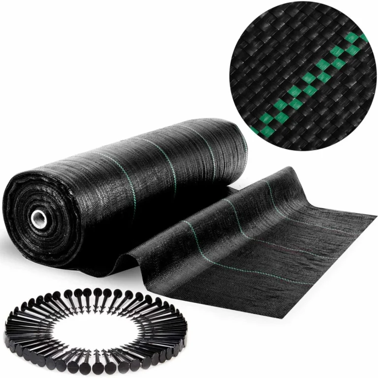 Vrtni Agrotekstil 1,6 M X 50 M 70 G/m2 + 50 Plonos Iglica Crni 4