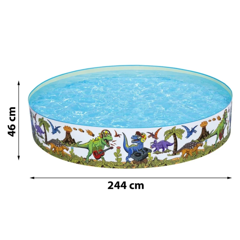 Vrtni Bazen S Dinosaurima 244 X 46 Cm Bestway 55001 12