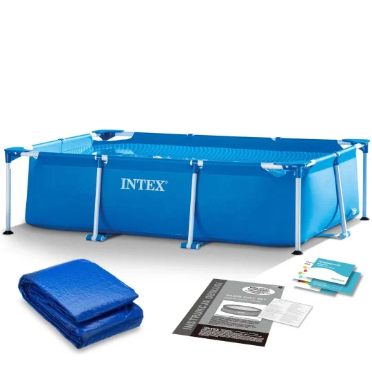 Vrtni Bazen S Okvirom 220 X 150 X 60 Cm 2 U 1 Intex 28270 1