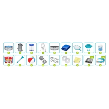 Vrtni Bazen S Okvirom 396 X 122 Cm 18 U 1 Bestway 5618w 12