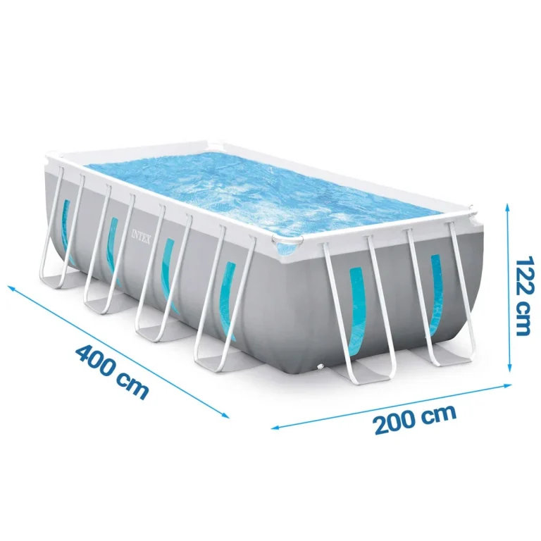 Vrtni Bazen S Okvirom 400 X 200 X 122 Cm 12 U 1 Intex 26770 6