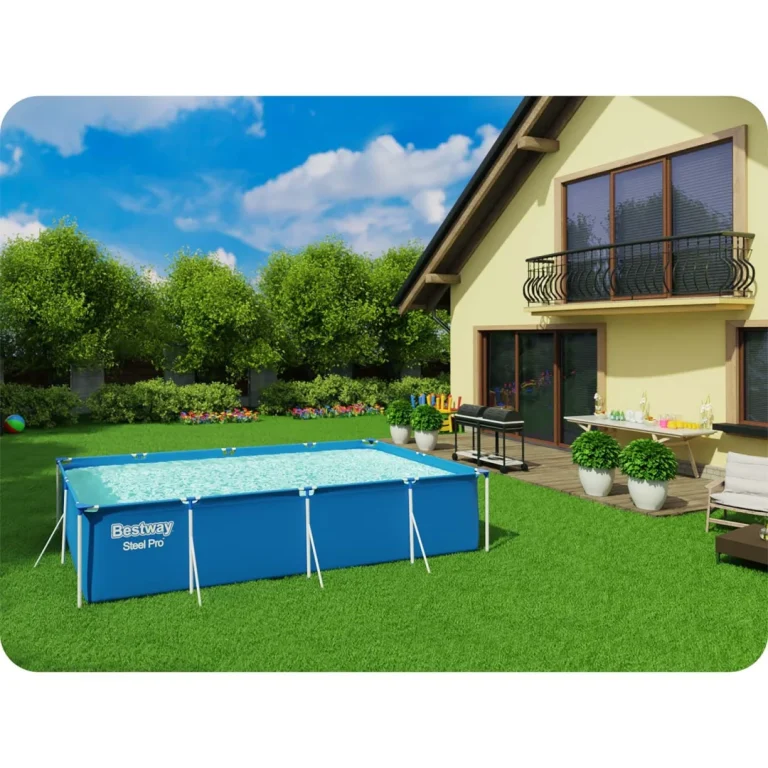 Vrtni Bazen S Okvirom 400 X 211 X 81 Cm 15 U 1 Bestway 56405 3