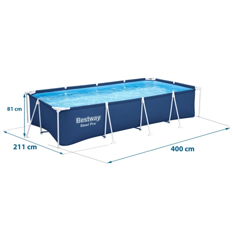 Vrtni Bazen S Okvirom 400 X 211 X 81 Cm 4 U 1 Bestway 56405n 11