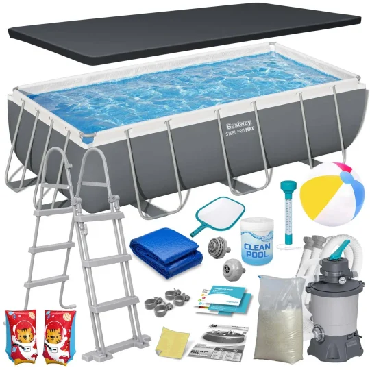 Vrtni Bazen S Okvirom 404 X 201 X 100 Cm 18 U 1 Bestway 56442 1