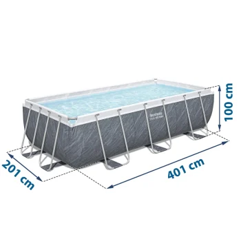 Vrtni Bazen S Okvirom 404 X 201 X 100 Cm 18 U 1 Bestway 56721 15