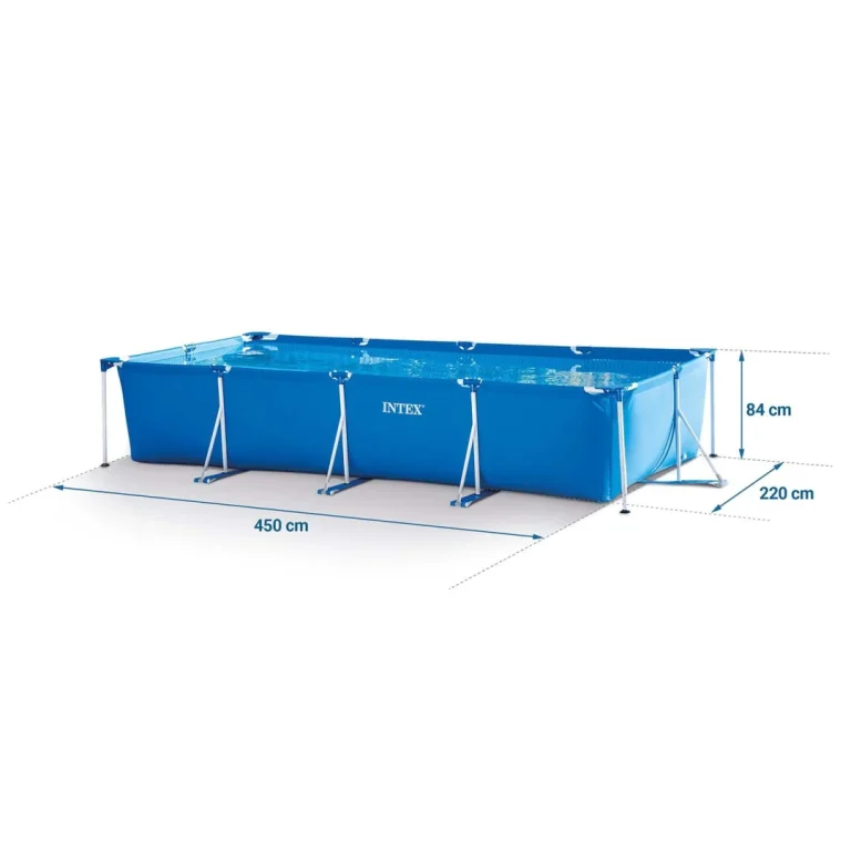 Vrtni Bazen S Okvirom 450 X 220 X 84 Cm 15 U 1 Intex 28273 5