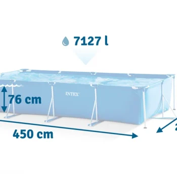 Vrtni Bazen S Okvirom 450 X 220 X 84 Cm Intex 28273 3