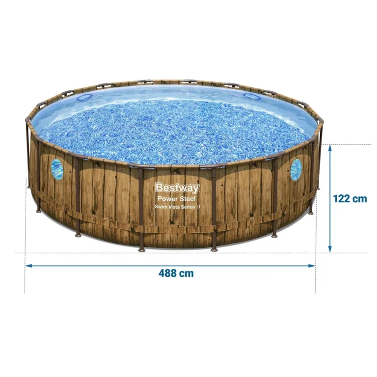 Vrtni Bazen S Okvirom 488 X 122 Cm 12 U 1 Bestway 56725n 7
