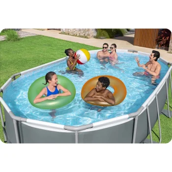 Vrtni Bazen S Okvirom 488 X 305 X 107 Cm 18 U 1 Bestway 56448 + Stroj Za Mjehuriće Besplatno 7