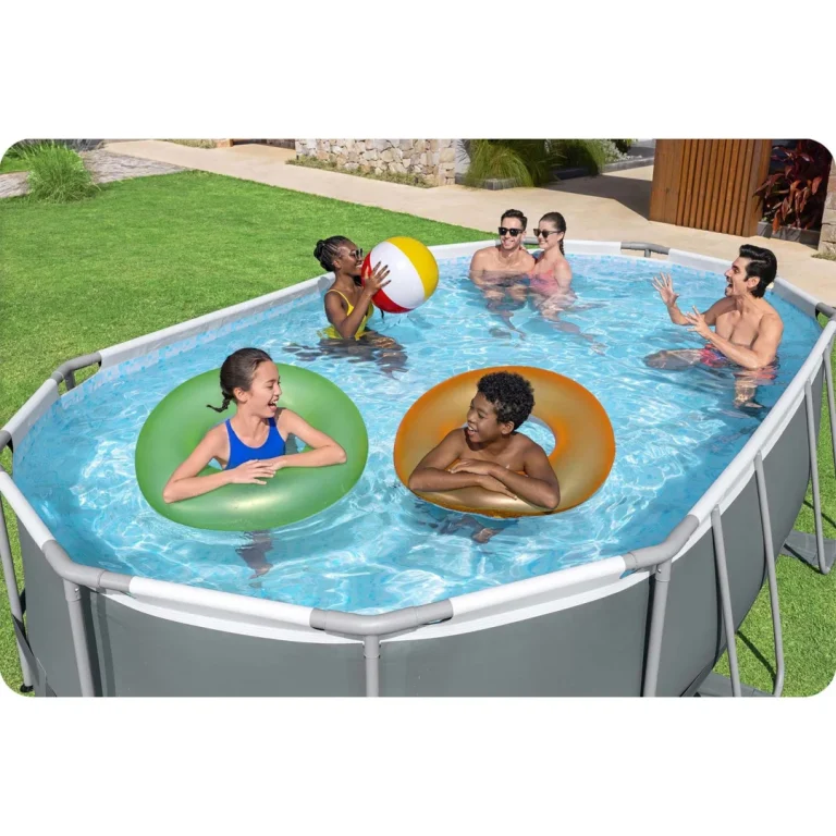 Vrtni Bazen S Okvirom 488 X 305 X 107 Cm 18 U 1 Bestway 56448 + Stroj Za Mjehuriće Besplatno 7
