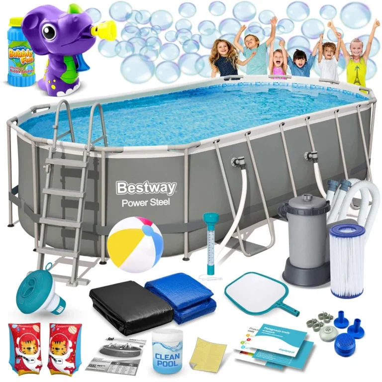 Vrtni Bazen S Okvirom 549 X 274 X 122 Cm 17 U 1 Bestway 56710, Plava, Var. 56710 M 1
