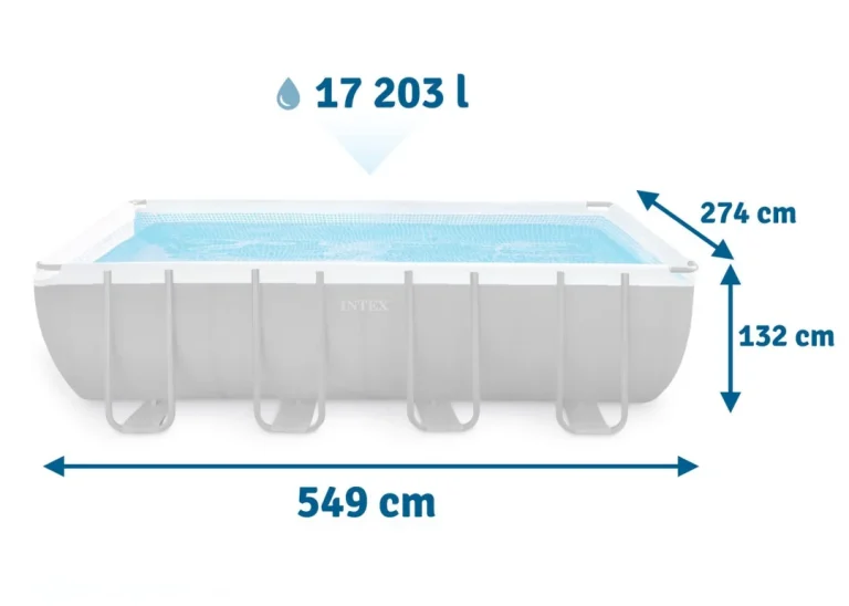 Vrtni Bazen S Okvirom 549 X 274 X 132 Cm 18 U 1 Intex 26356 5