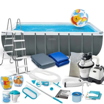 Vrtni Bazen S Okvirom 549 X 274 X 132 Cm 21 U 1 Intex 26356 + Gratis Skuter 11